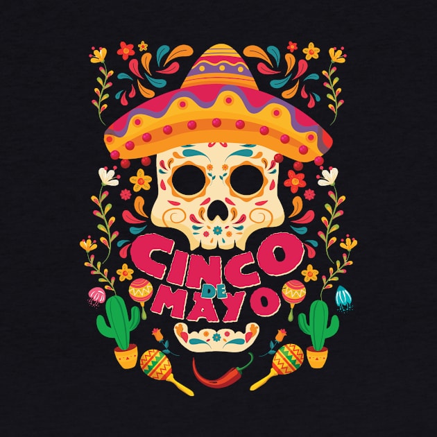 Cinco De Mayo Fiesta Celebration by Rengaw Designs